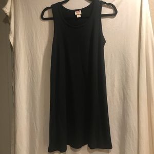 Mossimo Supply Co, black, T-shirt, tank top dress
